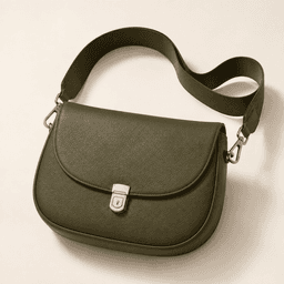 Olive Mini leather bag