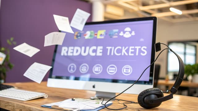 7 Smart Ways to Reduce Support Tickets in 2025